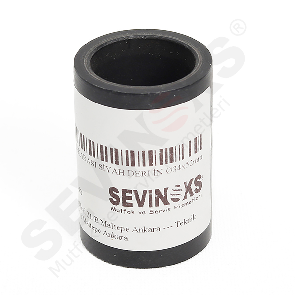KALD.KOLU MAKARASI SİYAH DERLİN Ø34x52mm